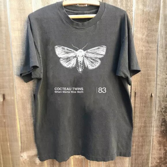 Vintage 90s Cocteau Twins Indie Band Cotton Unisex T-shirt Gift For Men Women - Picture 1 of 4
